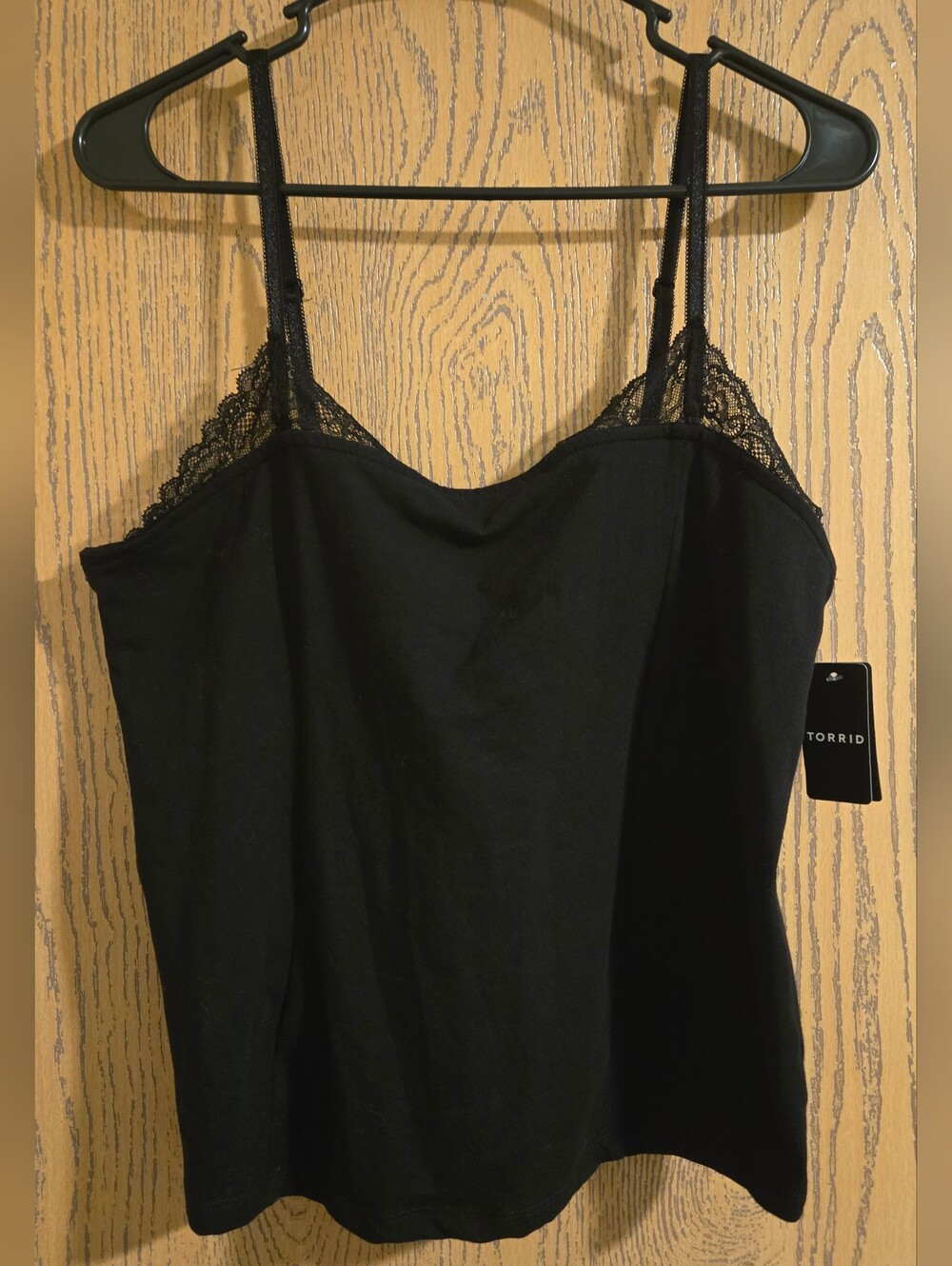 Torrid Foxy Lace Trim Tank Top